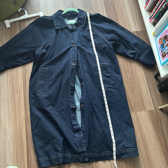 💙Long Denim Barn Coat - Picture 12 of 14